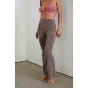 Out From Under Urban Outfitters Aria Seamed Flare High Waisted Pants L